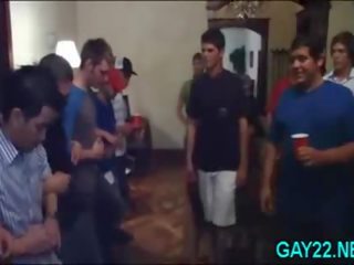 Gay orgy in rented mansion